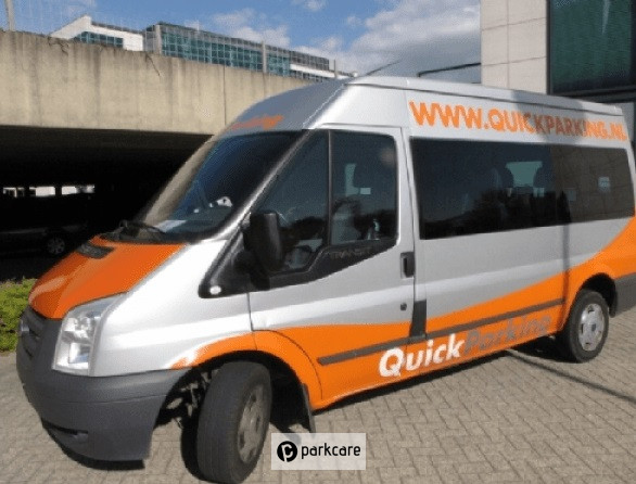 Quick Parking Eindhoven shuttle bus zijkant