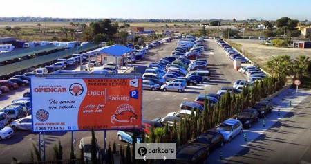 Vista aérea Open Parking Alicante