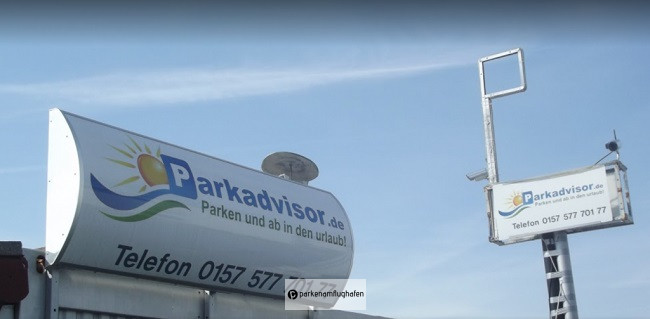 Parkadvisor Firmenschild
