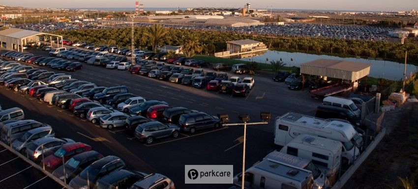 Instalaciones del aparcamiento Aquacar Parking Alicante