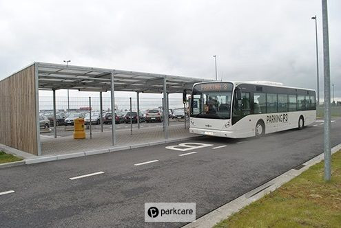 Shuttle bus naar luchthaven Parking P3 Charleroi