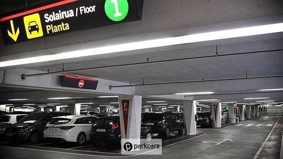 Aparcamiento cubierto Parking Aeropuerto Bilbao P1