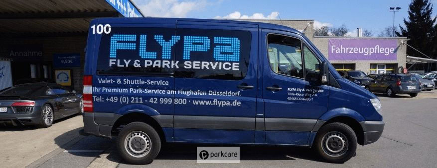 FLYPA transfer naar Düsseldorf Airport