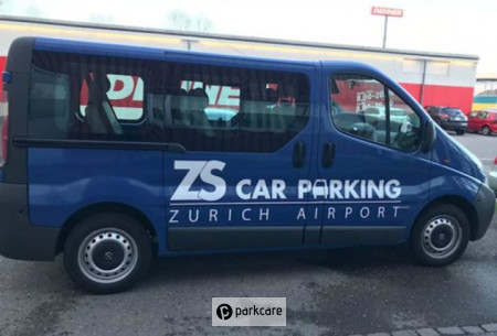 Voiture de navette du prestataire ZS Car Parking Zürich