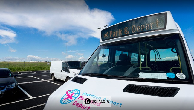 Park and Depart Parking Shuttle Bus Aberdeen Airport