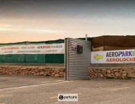 Acceso al aparcamiento Aeroparking Ibiza