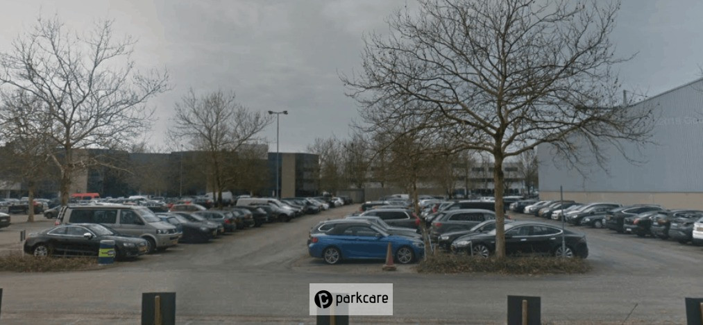 Overzicht Parkeerterrein Euro-Parking Eindhoven
