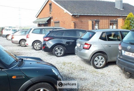 Geparkeerde Auto's Parking Pas Cher Charleroi