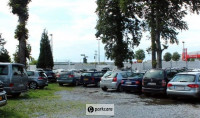 Overzicht parkeerterrein Aeropark Charleroi