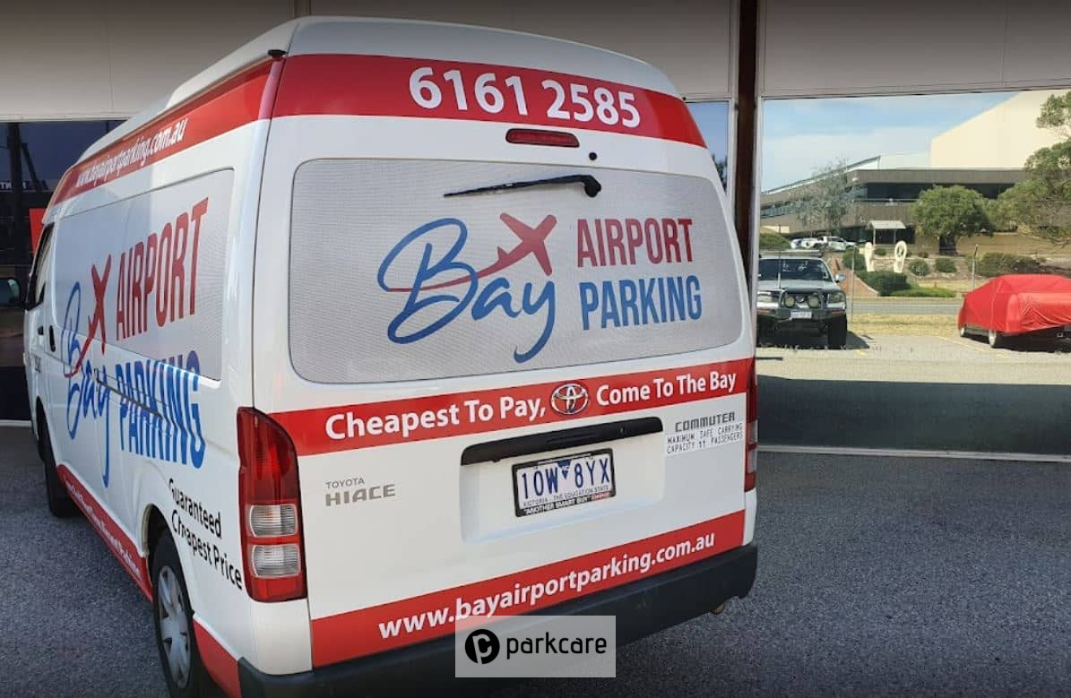 Shuttle bus of Bay Airport Parking Perth