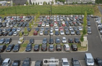 Vue d'ensemble du parking Cleverparks Düsseldorf