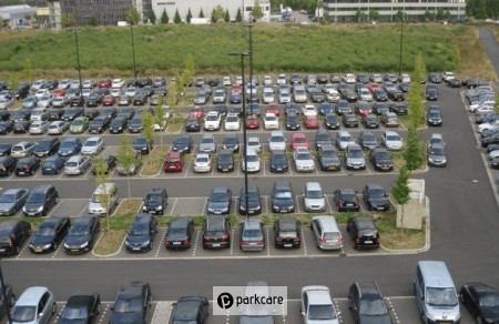 Cleverparks Valet Düsseldorf Vue d'ensemble sur le parking