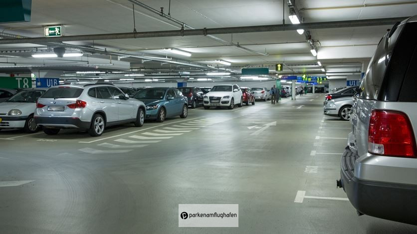 Flughafen Düsseldorf P8 Parkplätze