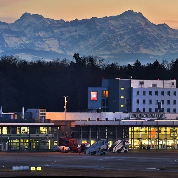 l'Aéroport de Friedrichshafen